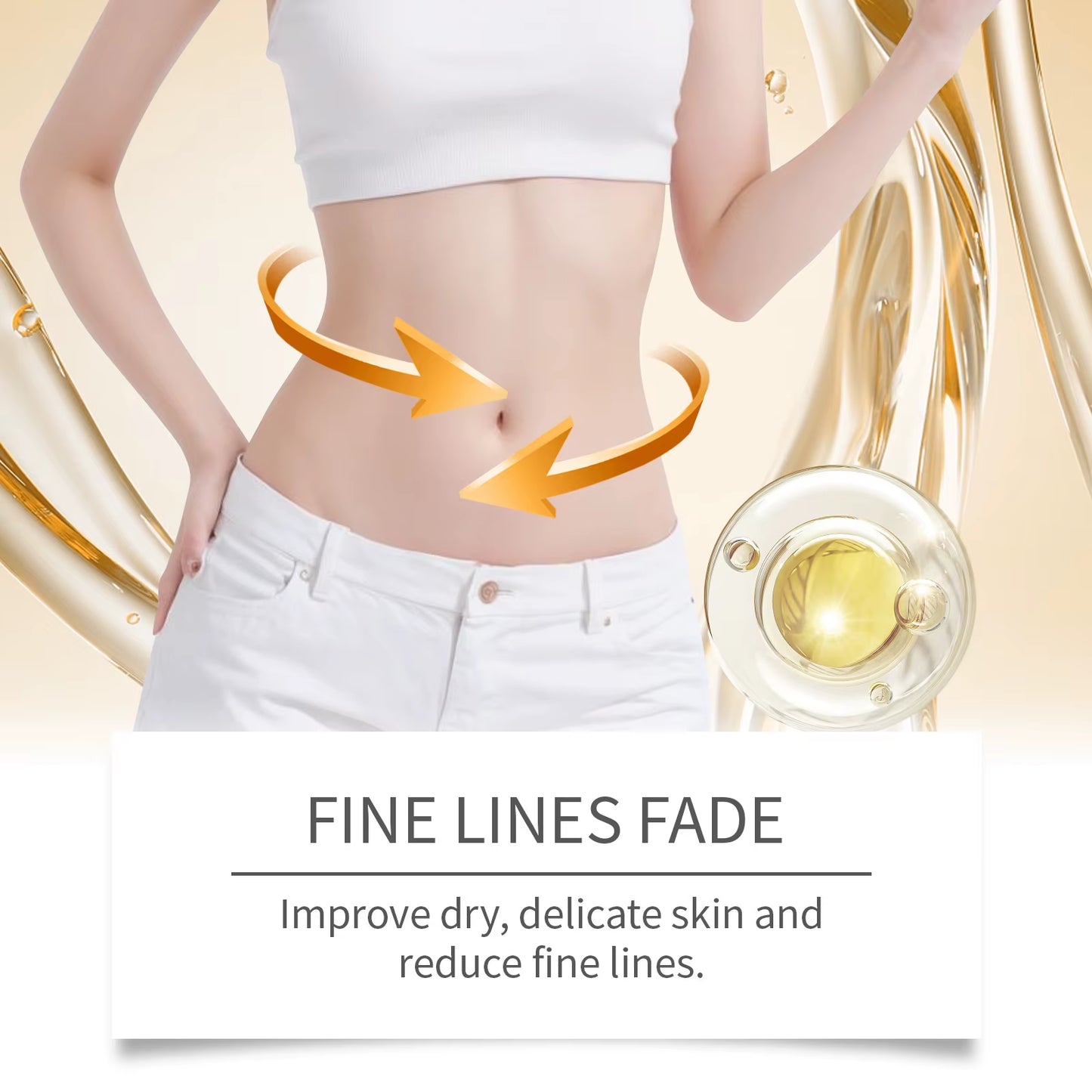 Body Smoothing Firming Serum Arm Thigh Breast Enhancement anti Sagging Skin Remove Melanin Body Massage Hyaluronic Acid Skincare