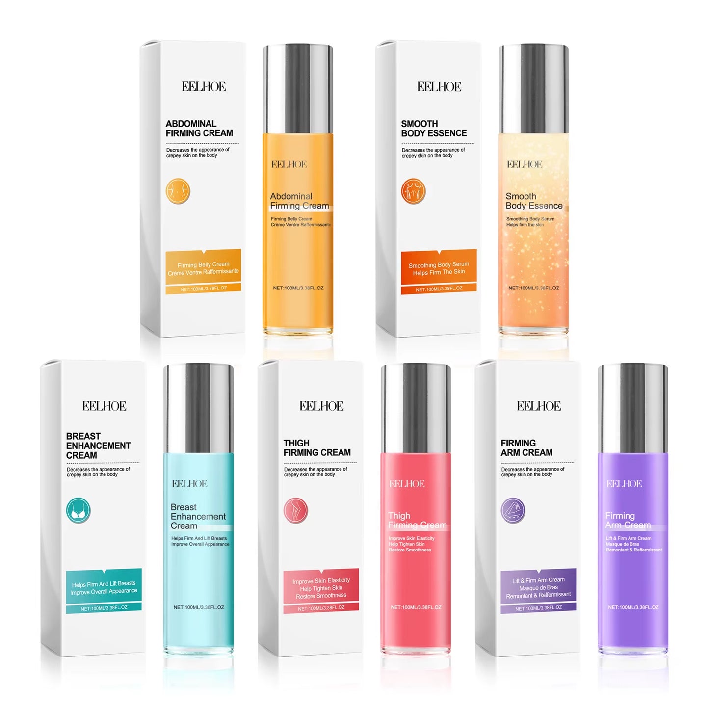 Body Smoothing Firming Serum Arm Thigh Breast Enhancement anti Sagging Skin Remove Melanin Body Massage Hyaluronic Acid Skincare